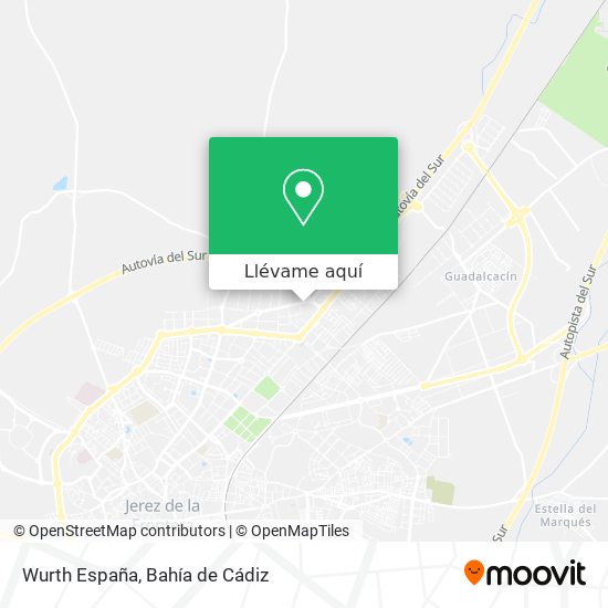 Mapa Wurth España