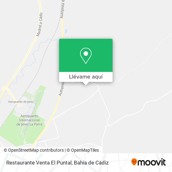 Mapa Restaurante Venta El Puntal