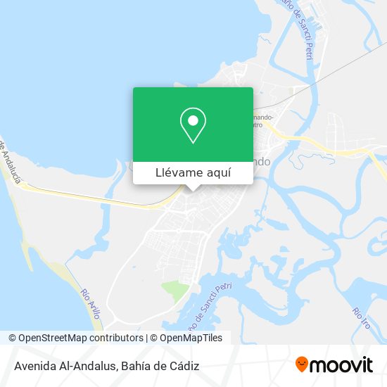 Mapa Avenida Al-Andalus