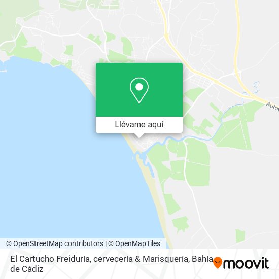 Mapa El Cartucho Freiduría, cervecería & Marisquería