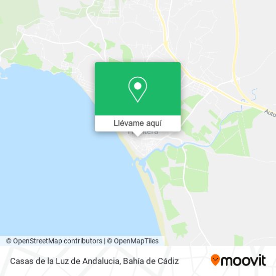 Mapa Casas de la Luz de Andalucia