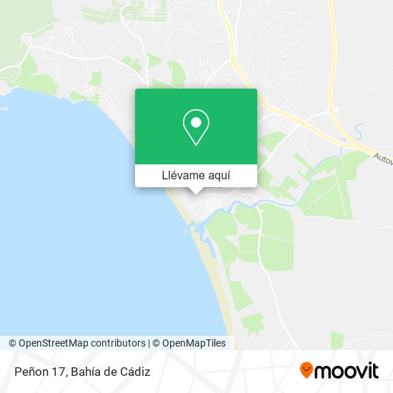 Mapa Peñon 17