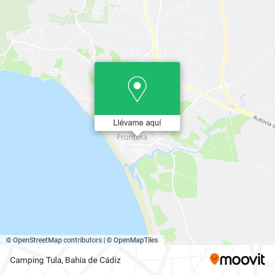 Mapa Camping Tula