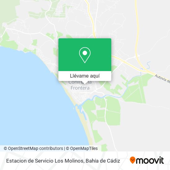 Mapa Estacion de Servicio Los Molinos