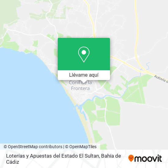 Mapa Loterías y Apuestas del Estado El Sultan