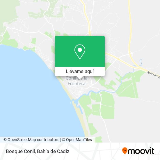 Mapa Bosque Conil