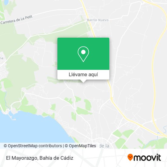 Mapa El Mayorazgo