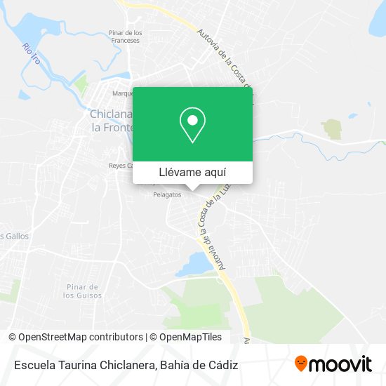 Mapa Escuela Taurina Chiclanera