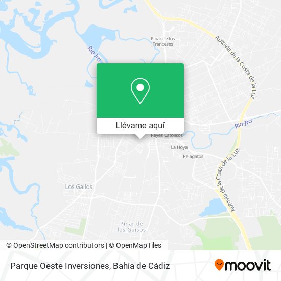 Mapa Parque Oeste Inversiones