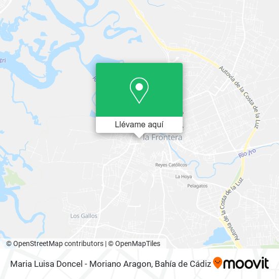 Mapa Maria Luisa Doncel - Moriano Aragon