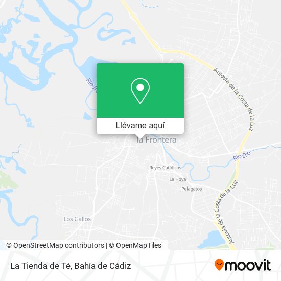 Mapa La Tienda de Té