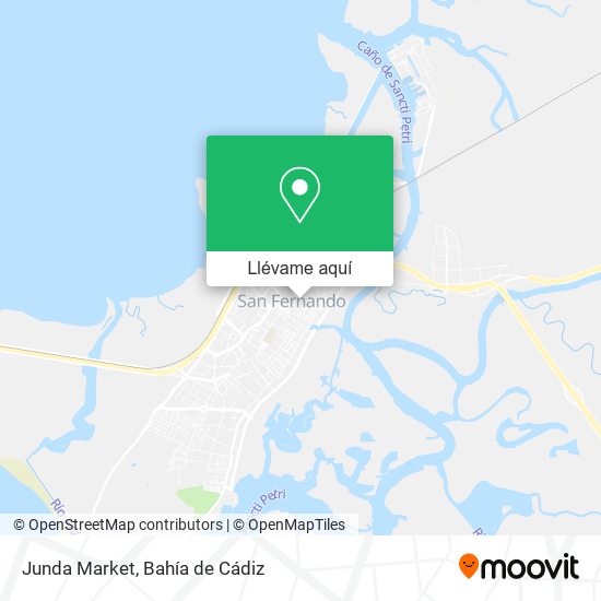 Mapa Junda Market