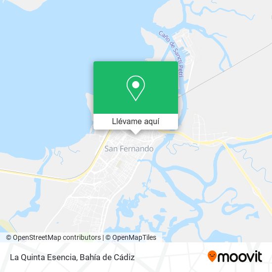 Mapa La Quinta Esencia