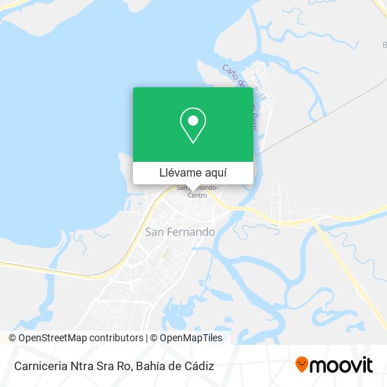 Mapa Carniceria Ntra Sra Ro