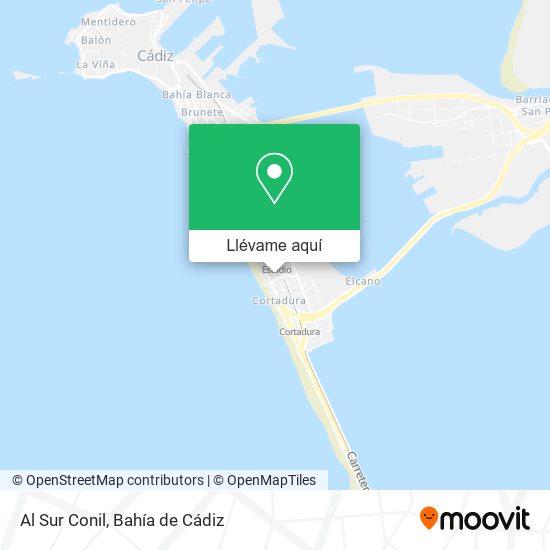 Mapa Al Sur Conil