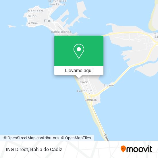 Mapa ING Direct
