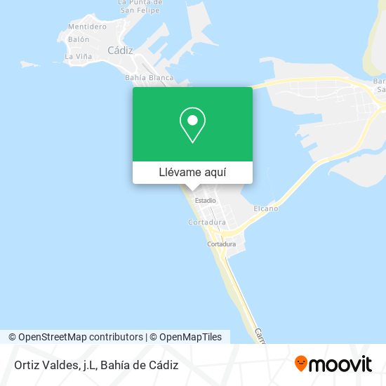 Mapa Ortiz Valdes, j.L