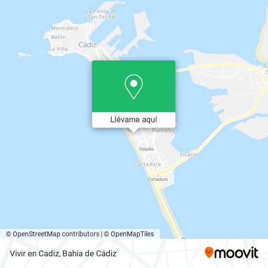 Mapa Vivir en Cadiz