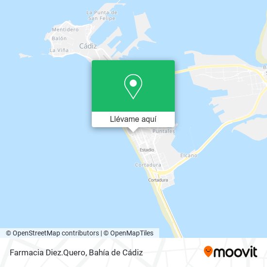 Mapa Farmacia Diez.Quero