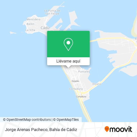 Mapa Jorge Arenas Pacheco