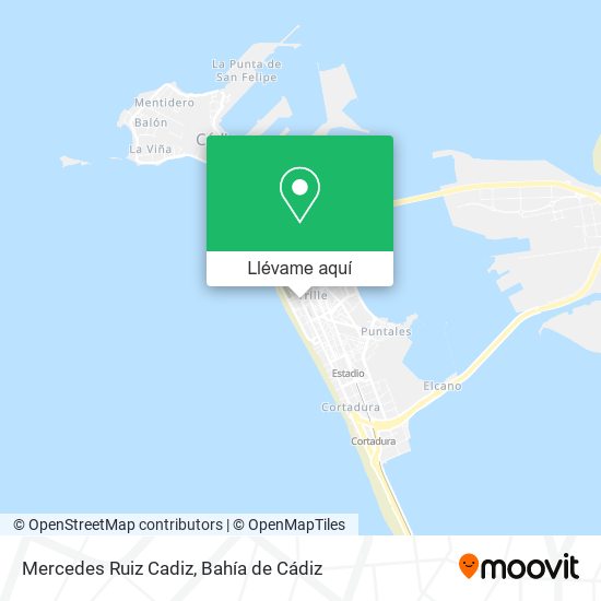 Mapa Mercedes Ruiz Cadiz