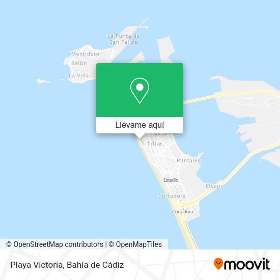 Mapa Playa Victoria