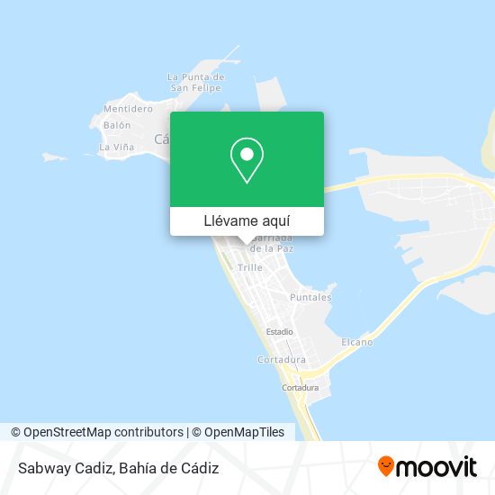 Mapa Sabway Cadiz