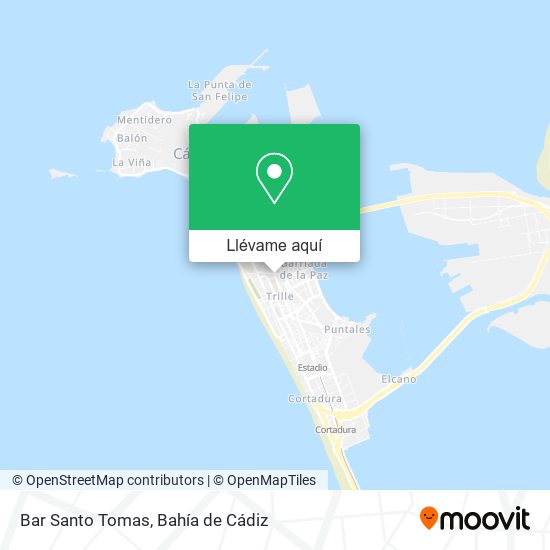 Mapa Bar Santo Tomas