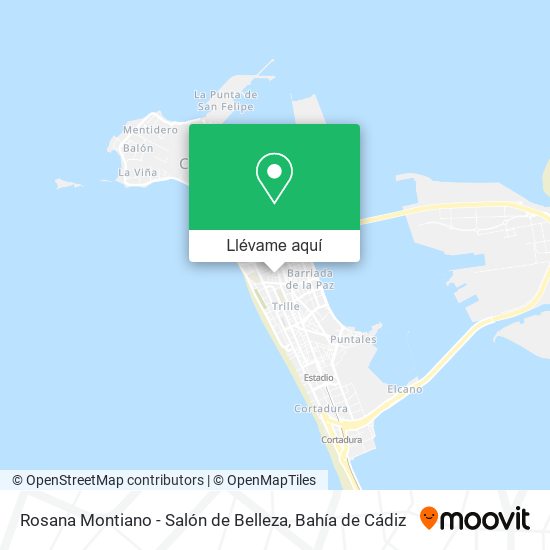 Mapa Rosana Montiano - Salón de Belleza