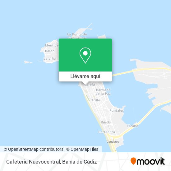 Mapa Cafeteria Nuevocentral