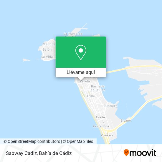 Mapa Sabway Cadiz