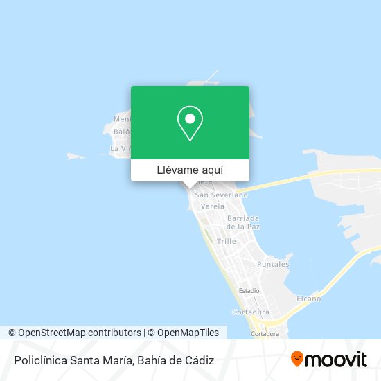 Mapa Policlínica Santa María
