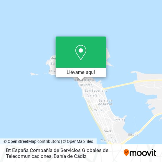 Mapa Bt España Compañía de Servicios Globales de Telecomunicaciones