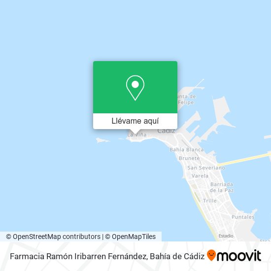 Mapa Farmacia Ramón Iribarren Fernández