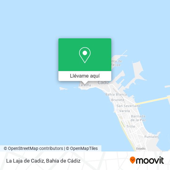 Mapa La Laja de Cadiz