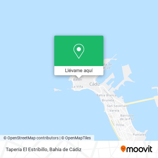 Mapa Tapería El Estribillo