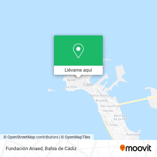 Mapa Fundación Anaed