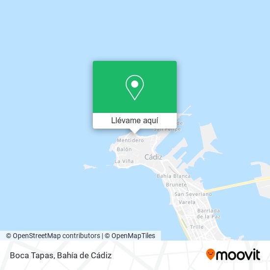 Mapa Boca Tapas