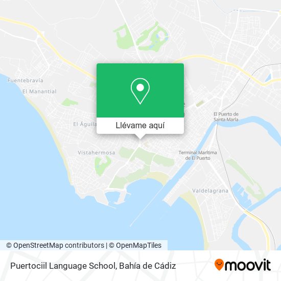 Mapa Puertociil Language School