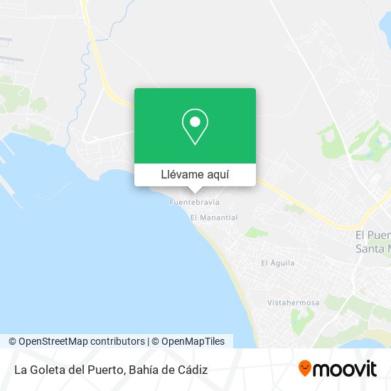 Mapa La Goleta del Puerto