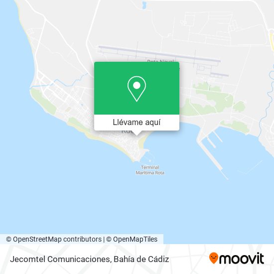 Mapa Jecomtel Comunicaciones