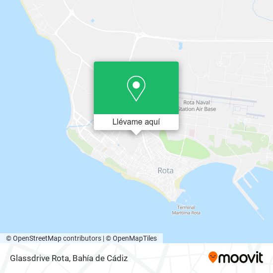 Mapa Glassdrive Rota