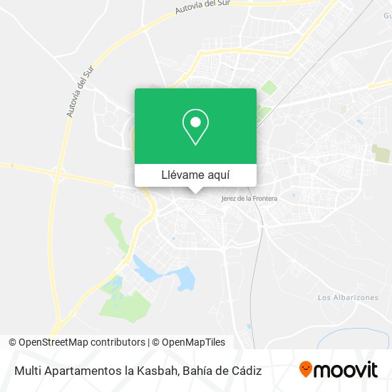 Mapa Multi Apartamentos la Kasbah