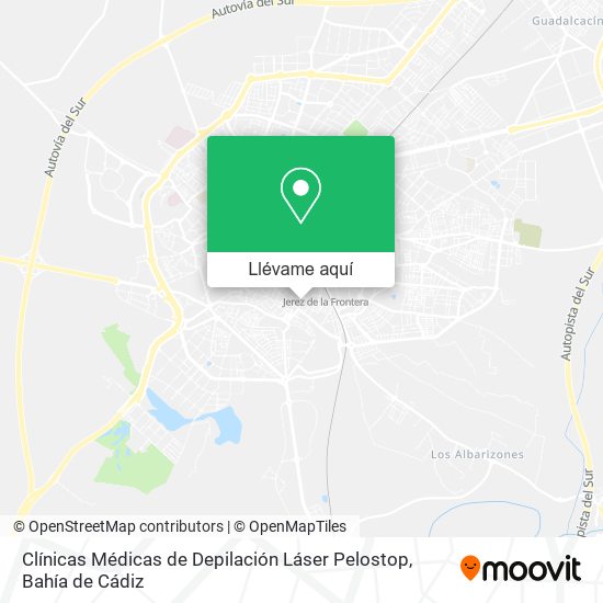 Mapa Clínicas Médicas de Depilación Láser Pelostop