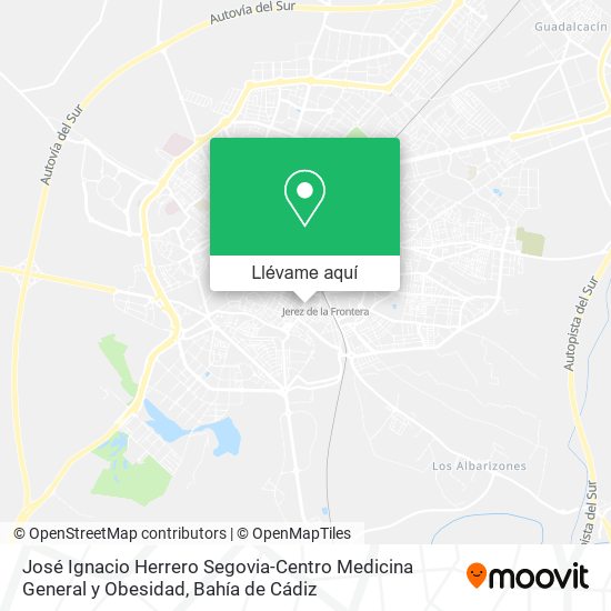 Mapa José Ignacio Herrero Segovia-Centro Medicina General y Obesidad