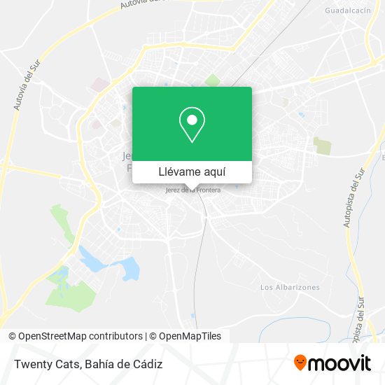Mapa Twenty Cats