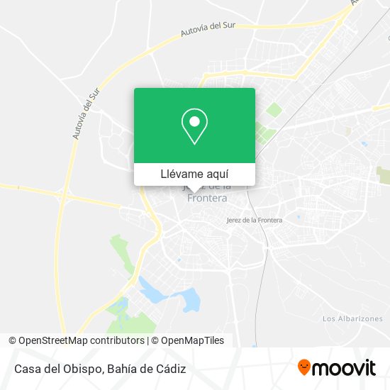 Mapa Casa del Obispo