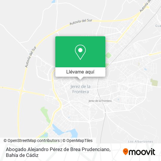 Mapa Abogado Alejandro Pérez de Brea Prudenciano