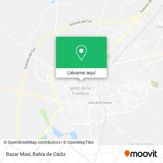 Mapa Bazar Maxi