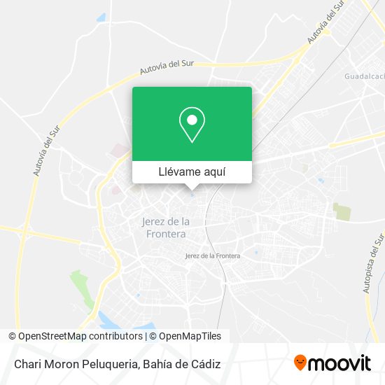 Mapa Chari Moron Peluqueria